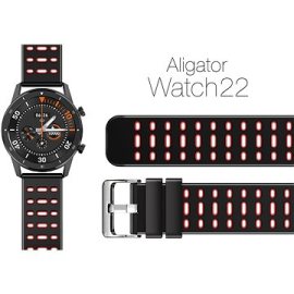 Aligator Watch 22 mm silikónový remienok Duálny