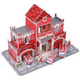 Fiesta Crafts 3D puzzle - Hasičská stanica