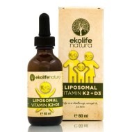Ekolife Natura Liposomal Vitamin K2+D3 60ml - cena, porovnanie