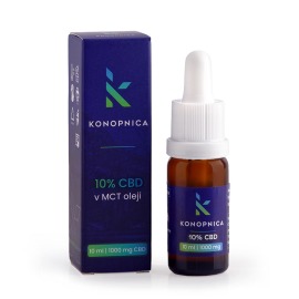 Konopnica CBD olej 10% CBD v MCT oleji 10ml