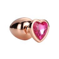 Dream Toys Gleaming Love Plug Rose Gold Small - cena, porovnanie