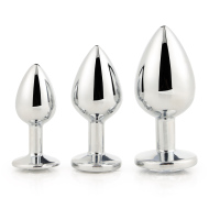 Dream Toys Gleaming Love Plug Silver Set - cena, porovnanie