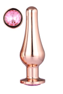 Dream Toys Gleaming Love Pleasure Plug Rose Gold Large - cena, porovnanie