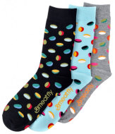 Meatfly 3 PACK Oval socks - cena, porovnanie