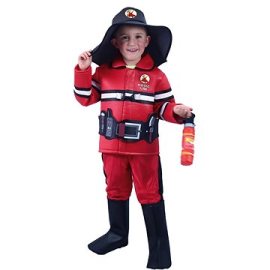 Rappa Detský kostým hasič