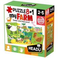 Headu Puzzle 8 + 1 Moja farma - cena, porovnanie