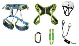 Ocun Via Ferrata webom + Chest Pail Set