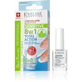 Everline Spa Nail Total Action 8 In 1 Sensitive 12ml