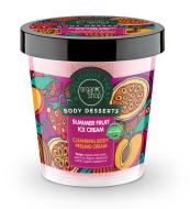 Organic Shop Cleansing Body Peeling Cream Summer Fruit Ice Cream 450ml