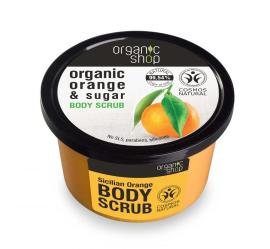 Organic Shop Organic Orange & Sugar Body Scrub 250ml