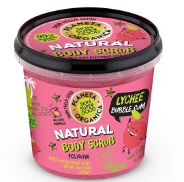 Natura Siberica Planeta Organica Natural Body Scrub Lychee BubbleGum 360ml