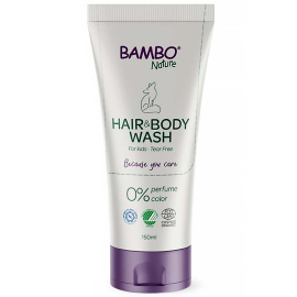 Bambo Nature Umývací gél na vlasy a telo 150ml