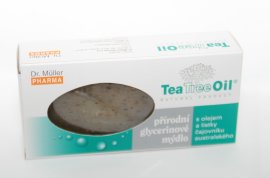 Dr. Muller Tea Tree Oil mydlo s lístkami čajovníka austrálskeho 90g