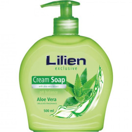 Lilien Tekuté krémove mydlo Aloe Vera 500ml