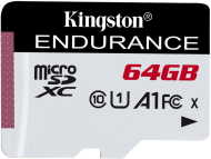 Kingston MicroSDXC Endurance Class 10 UHS-I U1 64GB - cena, porovnanie