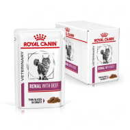 Royal Canin Veterinary Diet Renal Beef Pouch 12x85g - cena, porovnanie