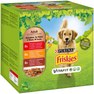 Purina Friskies Adult kapsička 24x100g - cena, porovnanie