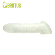 Brutus Almighty Ribbed Cock Sheath 18cm - cena, porovnanie