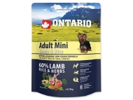 Ontario Adult Mini Lamb & Rice 0,75kg - cena, porovnanie