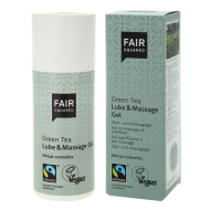 Fair Squared Lube & Massage Gel Green Tea 150ml - cena, porovnanie