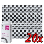 Fair Squared Sensitive Dry 20ks - cena, porovnanie