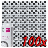 Fair Squared Sensitive Dry 100ks - cena, porovnanie