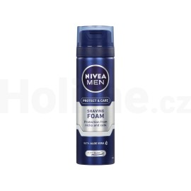 Nivea Men Protect & Care Pena na holenie s Aloe Vera 200ml