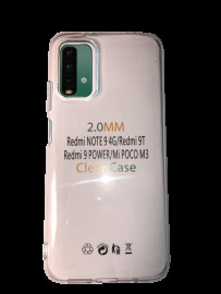 Mobileu Transparentný obal Silikónový na Xiaomi - Note 9 4G