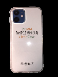Mobileu Transparentný obal Silikónový na iPhone - 12 Mini