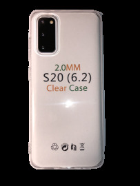 Mobileu Transparentný obal Silikónový na Samsung - S20