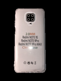 Mobileu Transparentný obal Silikónový na Xiaomi - Redmi Note 9 Pro