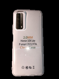 Mobileu Transparentný obal Silikónový na Honor - 10x Lite