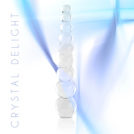 Feelz Toys Glazzz Glass Dildo Crystal Delight - cena, porovnanie