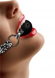 Ouch! Graffiti Breathable Ball Gag Love Street Art Fashion