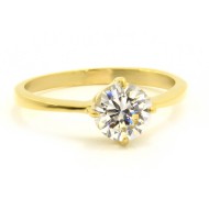 brunoshop.cz Prstienok z chirurgickej ocele GOLD S2428 - cena, porovnanie