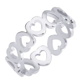 brunoshop.cz Prsteň SINGLE HEART S3713