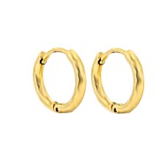 brunoshop.cz Náušnice KRÚŽKY KLASIK GOLD S3659 - cena, porovnanie