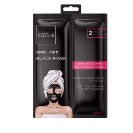 Gabriella Salvete Active Charcoal Black Peel-Off Mask 2x8ml