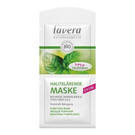 Lavera Purifying Cleansing Mask Organic Mint 2x5ml