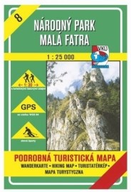Národný park Malá Fatra 1:25 000 - turistická mapa č. 8