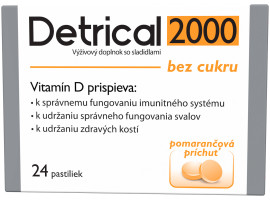 Zdrovit Detrical 2000 Vitamín D 24ks