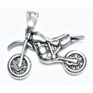 brunoshop.cz Prívesok MOTORKA z chirurgickej ocele S2479 - cena, porovnanie