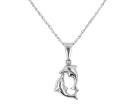 brunoshop.cz Prívesok DELFÍN + retiazka S2435