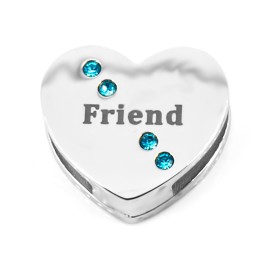 brunoshop.cz Prívesok FRIEND BLUE S3566