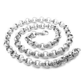 brunoshop.cz KRÚŽKOVÝ reťaz 60/0,9 cm S1592