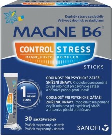 Sanofi-Aventis Magne B6 Stress Control sáčky 30ks