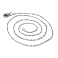 brunoshop.cz Jemná PREPLETANÁ retiazka 40/0,15 cm S3016 - cena, porovnanie