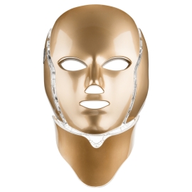 Palsar7 LED Mask + Neck 7 Colors Gold 1ks