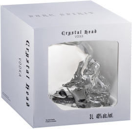 Crystal Head 40% (darčekové balenie kazeta) 3l
