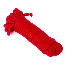 Kiotos Deluxe Bondage Rope Red 10m